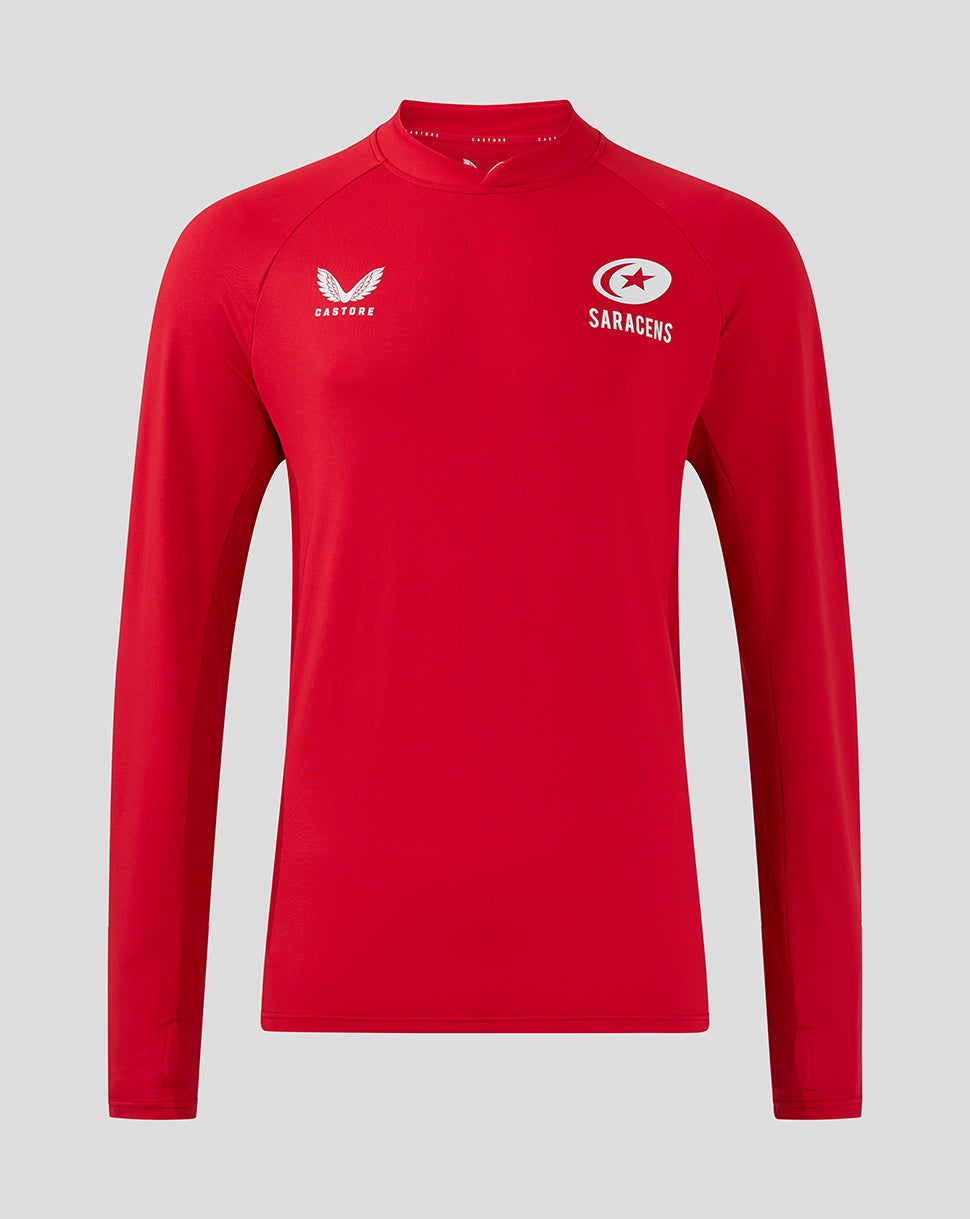 Saracens Herren 24/25 Training Midlayer – Rot - Rot