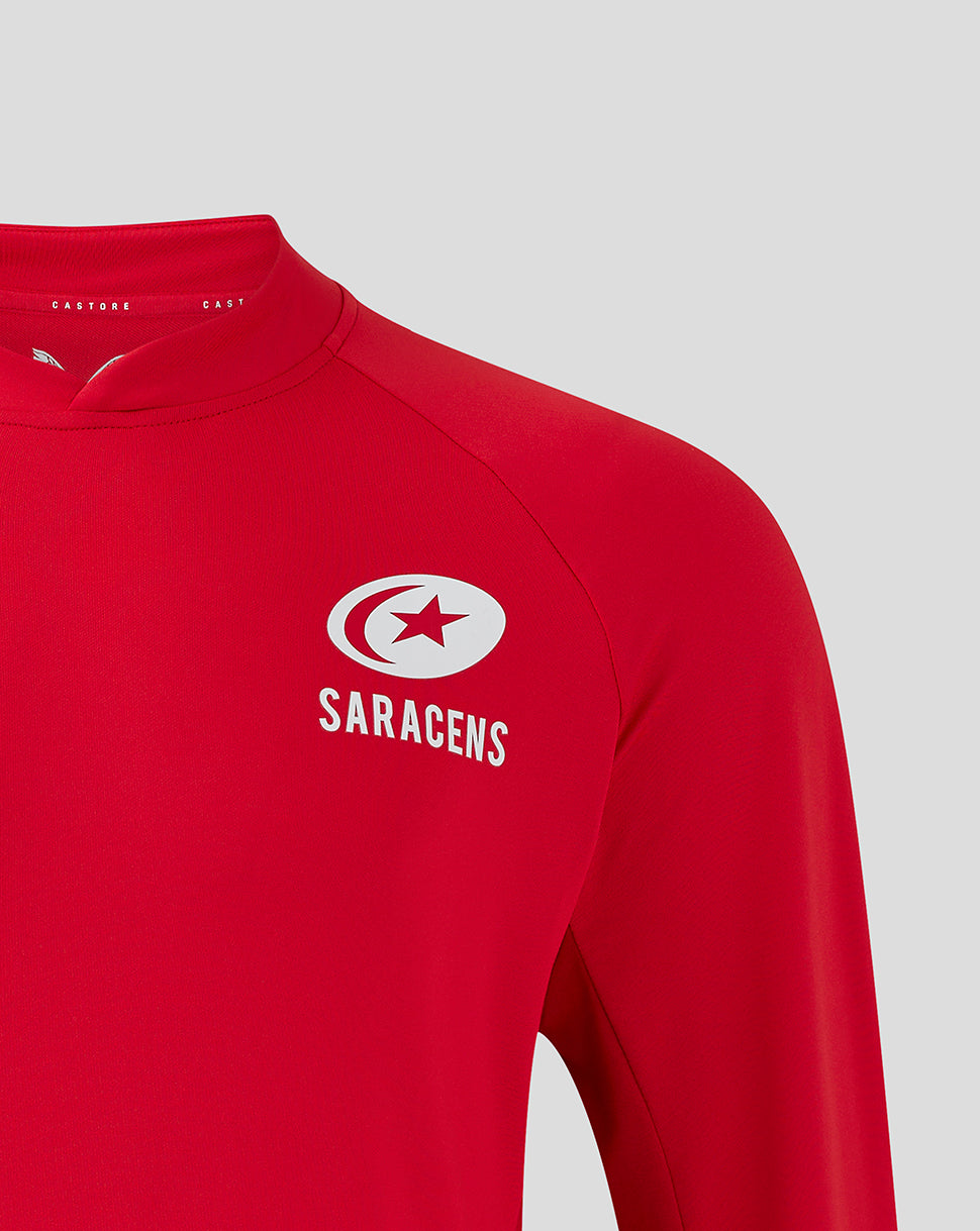 Saracens Herren 24/25 Training Midlayer – Rot - Rot
