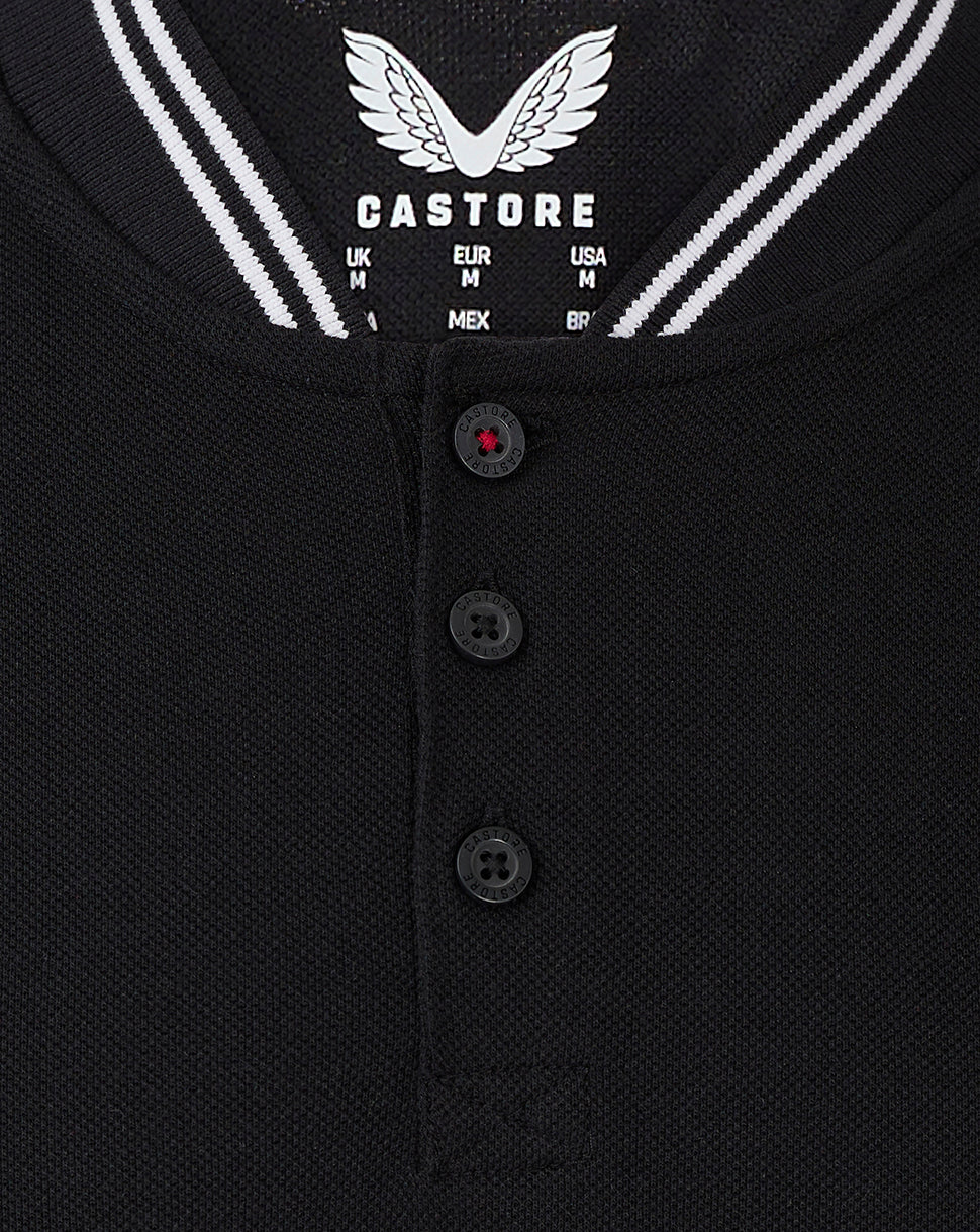 Rangers Men's 24/25 Cotton Polo - Black