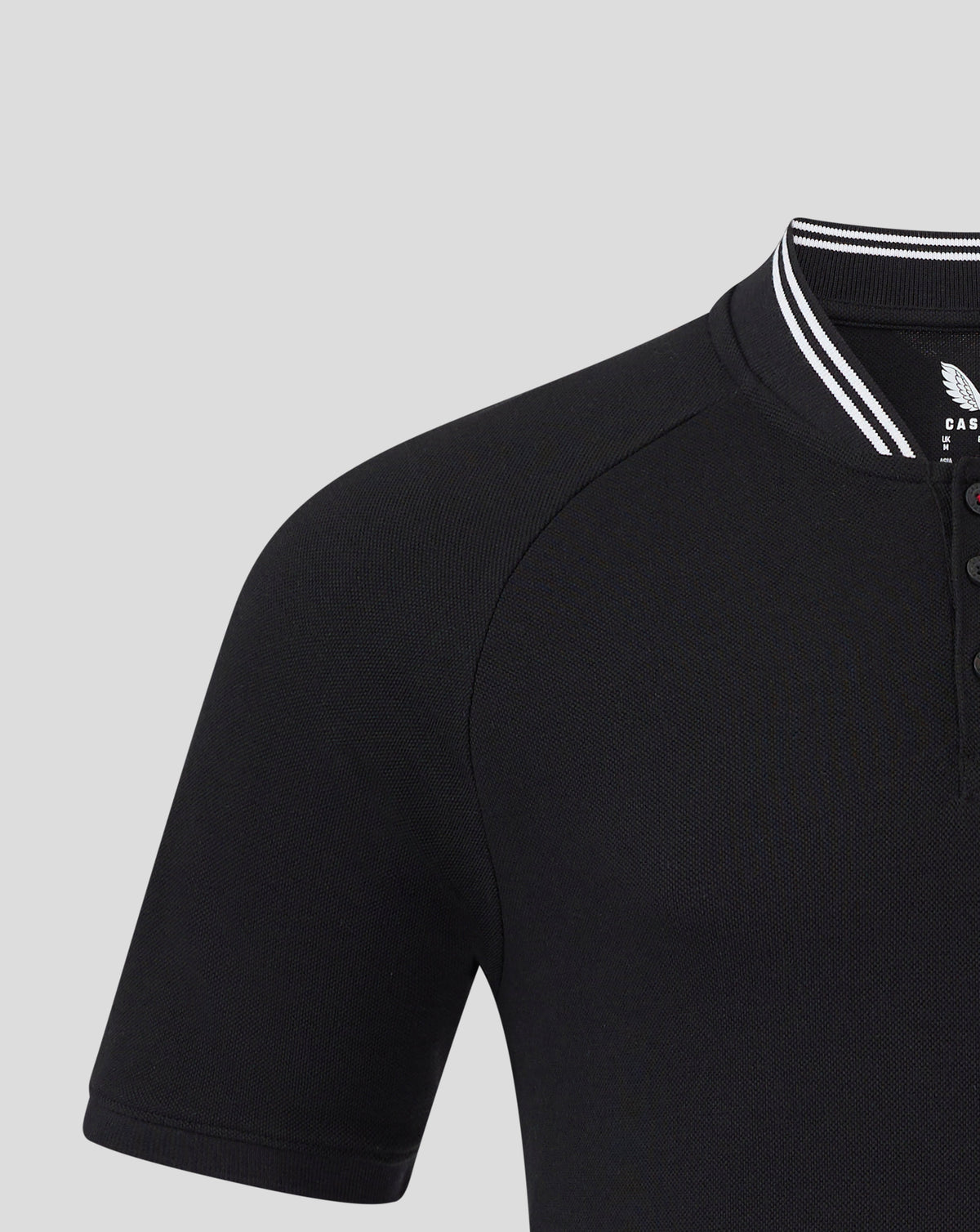 Polo Rangers Hombre 24/25 Cotton – Negro - Caviar