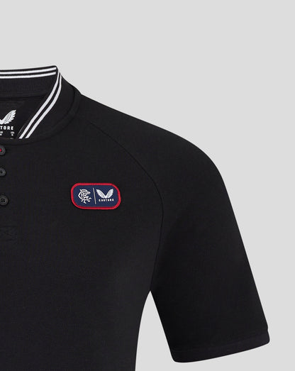 Rangers Men's 24/25 Cotton Polo - Black