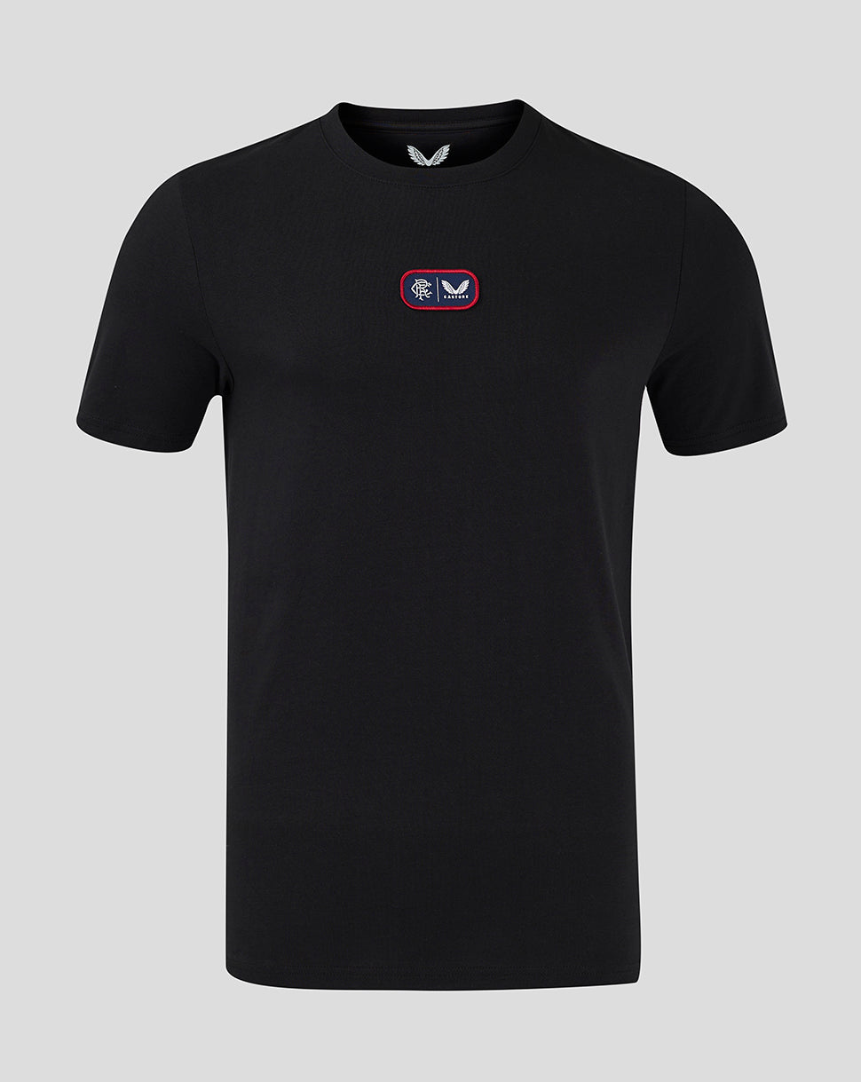 Rangers Men's 24/25 Cotton T-Shirt - Black