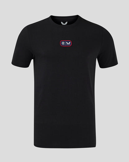 Rangers Men's 24/25 Cotton T-Shirt - Black