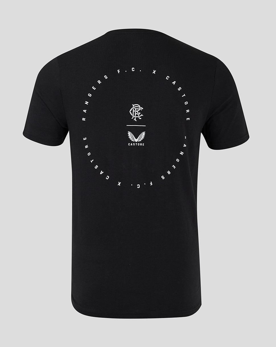 Rangers Men's 24/25 Cotton T-Shirt - Black