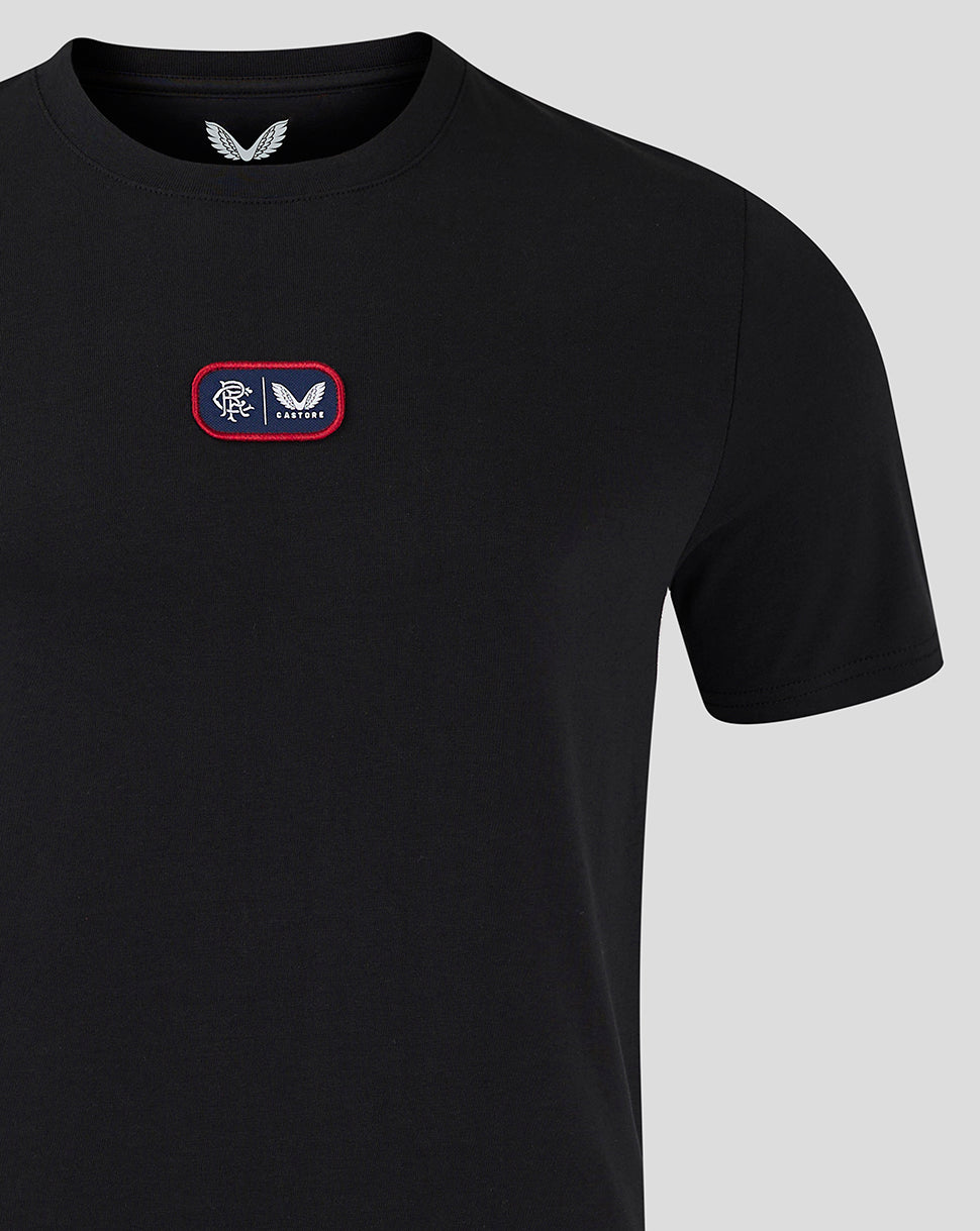 Rangers Men's 24/25 Cotton T-Shirt - Black