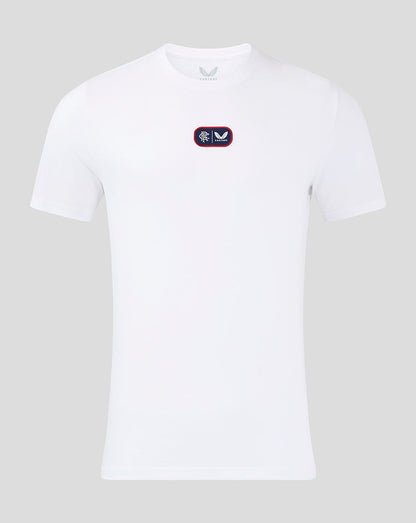 Rangers Men's 24/25 Cotton T-Shirt - White
