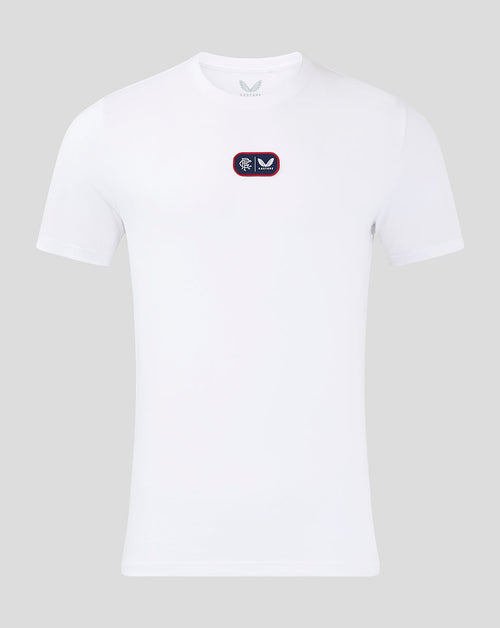 Rangers Men's 24/25 Cotton T-Shirt - White