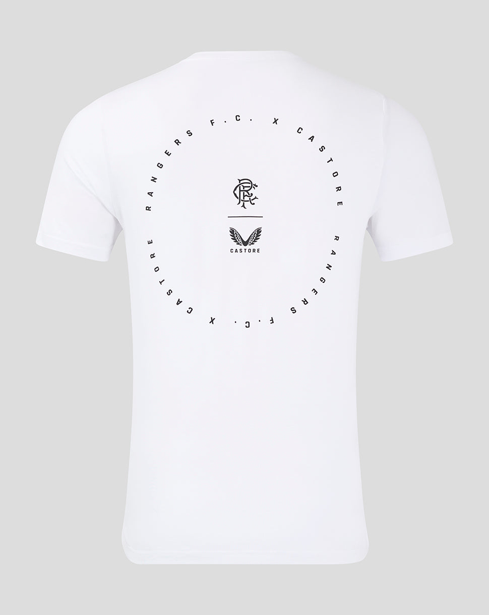 Rangers Men's 24/25 Cotton T-Shirt - White