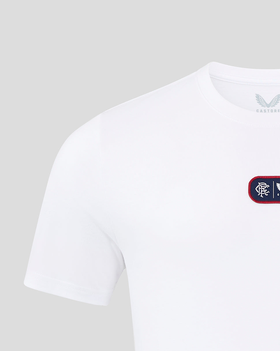 Rangers Men's 24/25 Cotton T-Shirt - White
