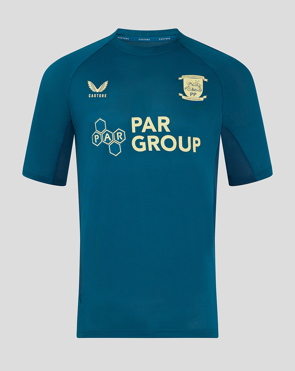 Preston Men's 24/25 Short Sleeve Training T-Shirt - Blue