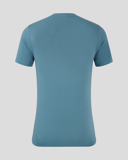 Mansfield Men's 24/25 Training Logo Tee - Light Blue
