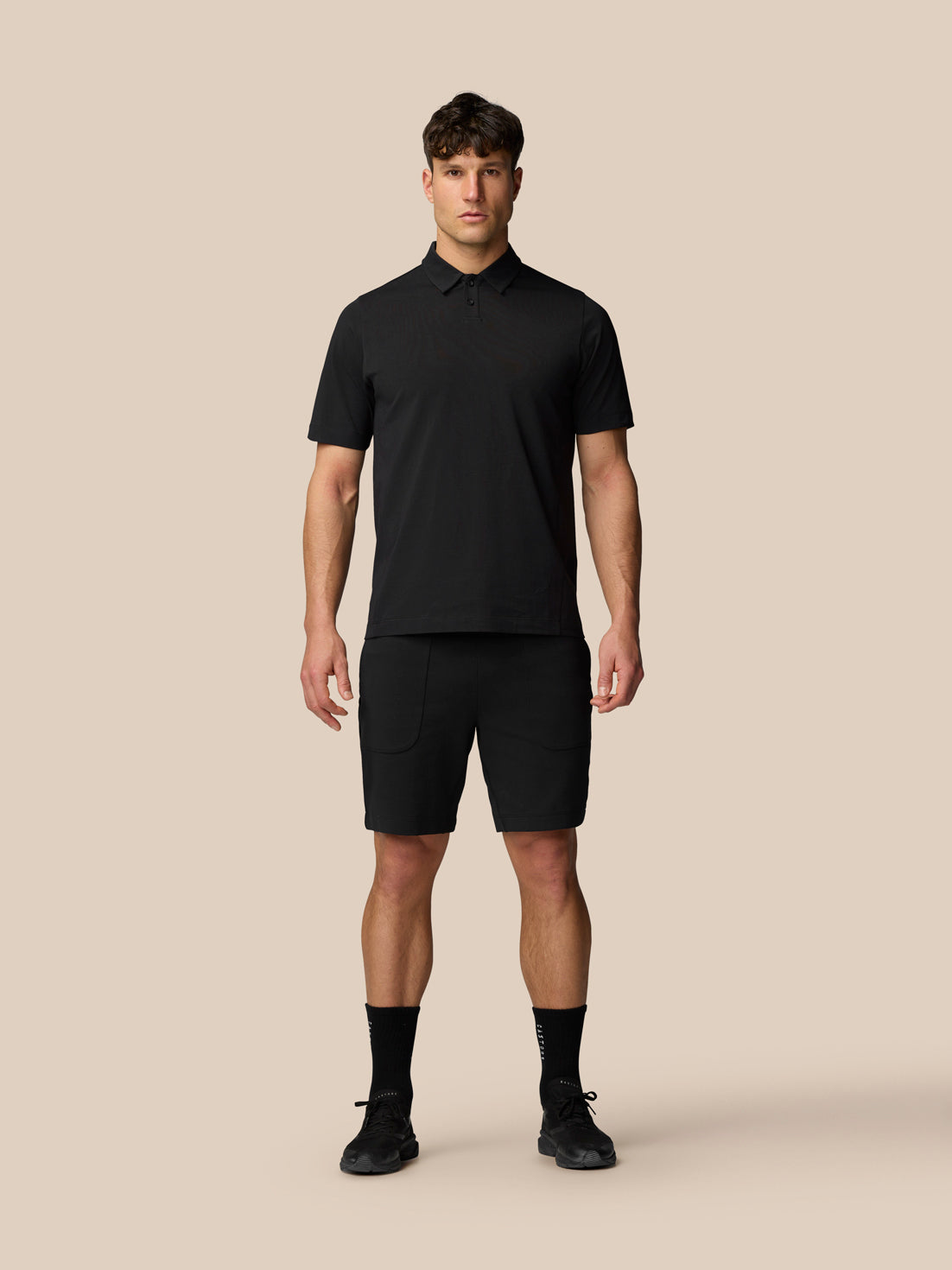 Travel Polo - Black