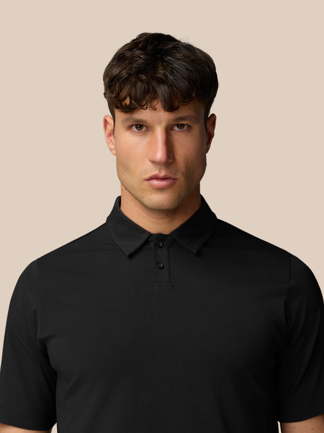 Travel Polo - Black