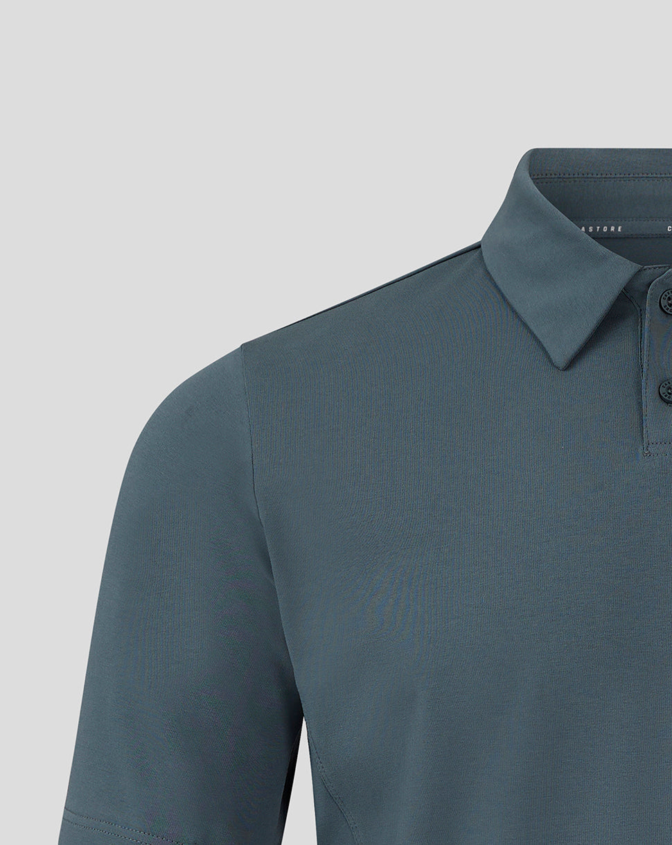 Preston Men's 24/25 Travel Polo - Dark Slate