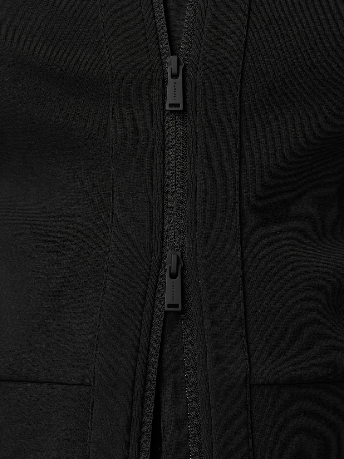 Travel Full Zip Hoodie - Black
