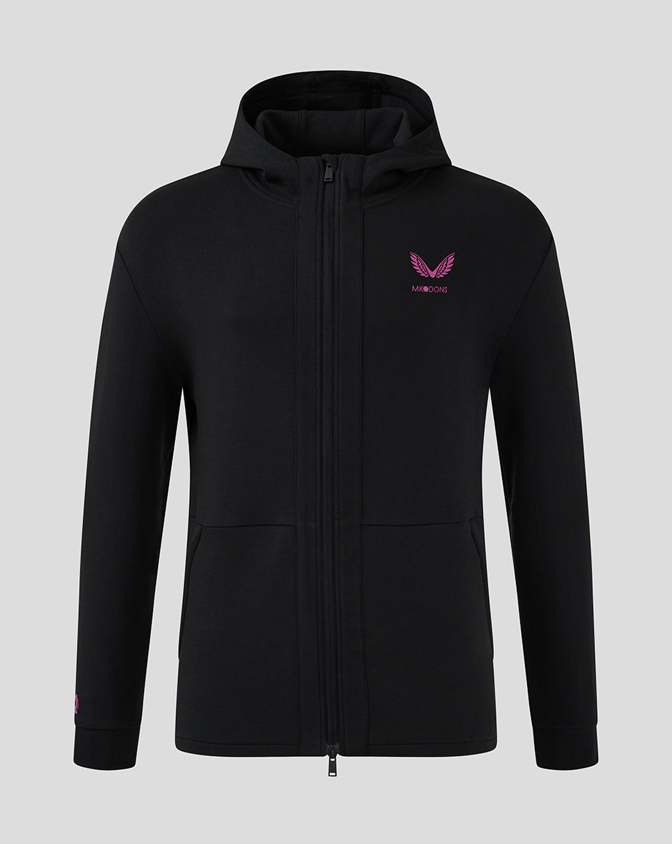 Mk Dons Men's 24/25 Hooded Travel Jacket