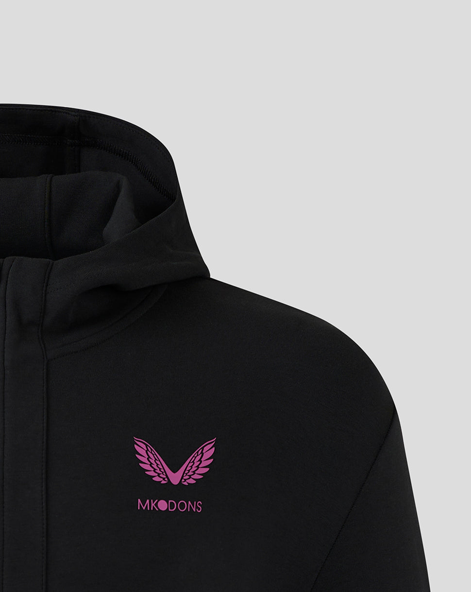 Mk Dons Men's 24/25 Hooded Travel Jacket