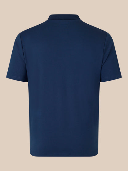 Short Sleeve Men's Polo - Navy