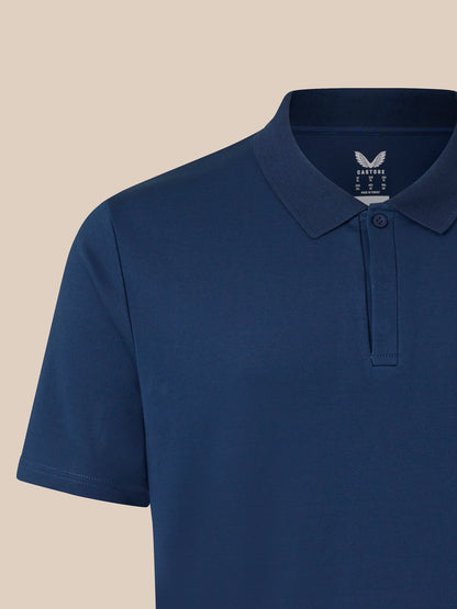 Men's Short Sleeve Polo - Navy