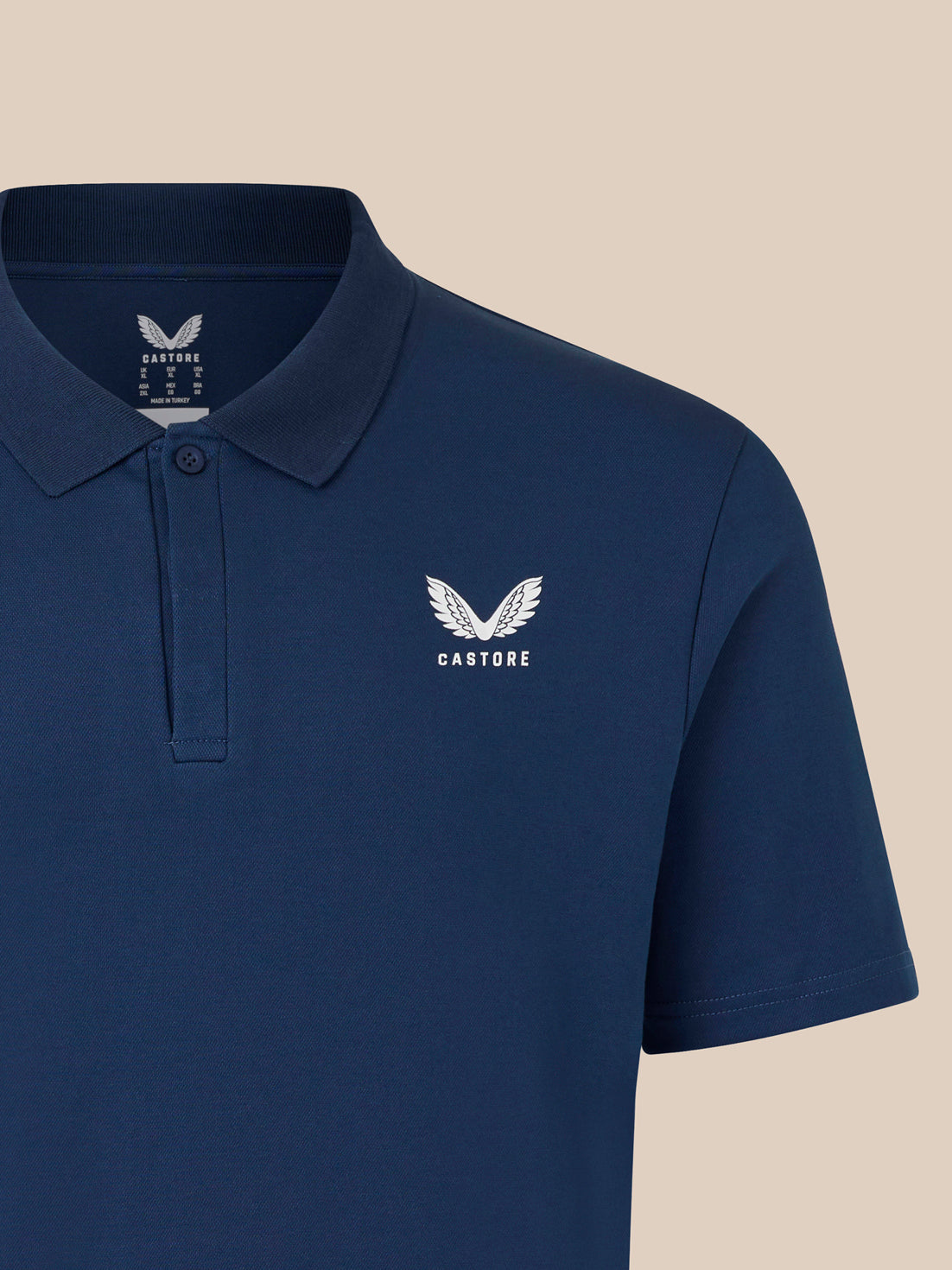 Men's Short Sleeve Polo - Navy