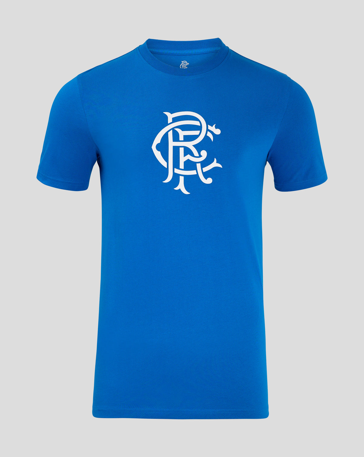 Rangers Men's Core Crest T-Shirt - Blue - Blue/Blue