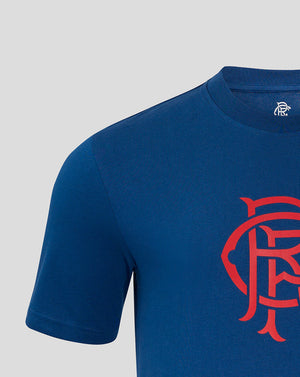Rangers Men's Core Crest T-Shirt - Navy
