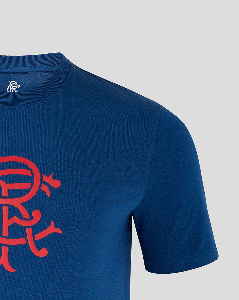 Rangers Men's Core Crest T-Shirt - Navy