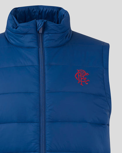 Rangers Men's Core Fan Gilet - Navy