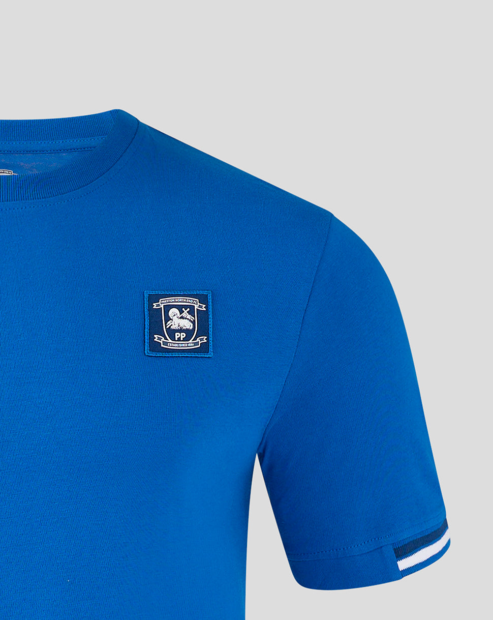 Junior 24/25 Classic Cotton T-Shirt - Blue - Lapis Blue