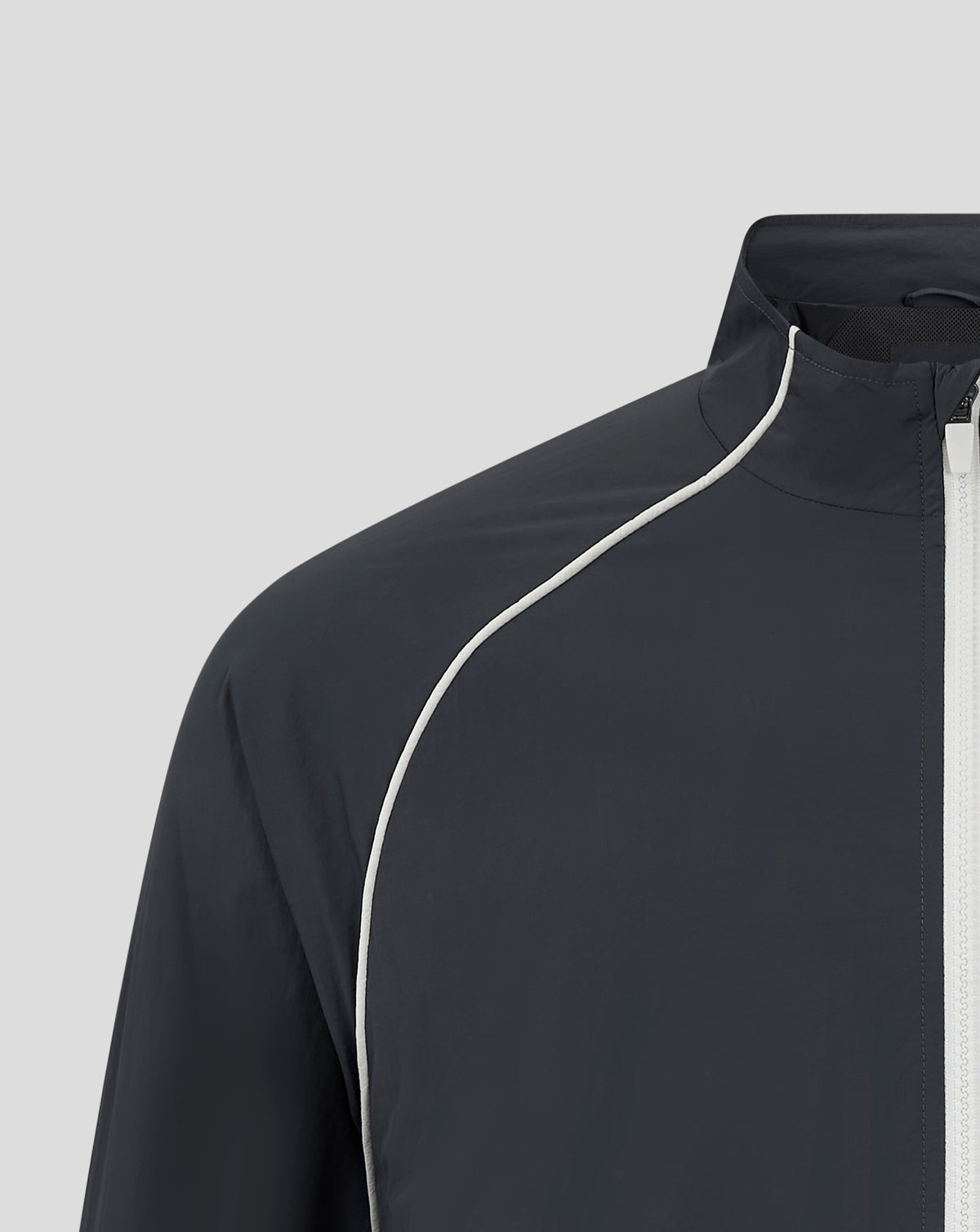 Chaqueta Rangers Hombre 24/25 Contemporary Track - Negro/Gris