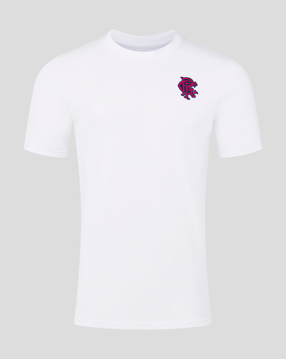 Rangers Men's Core Fan Crest Top - White