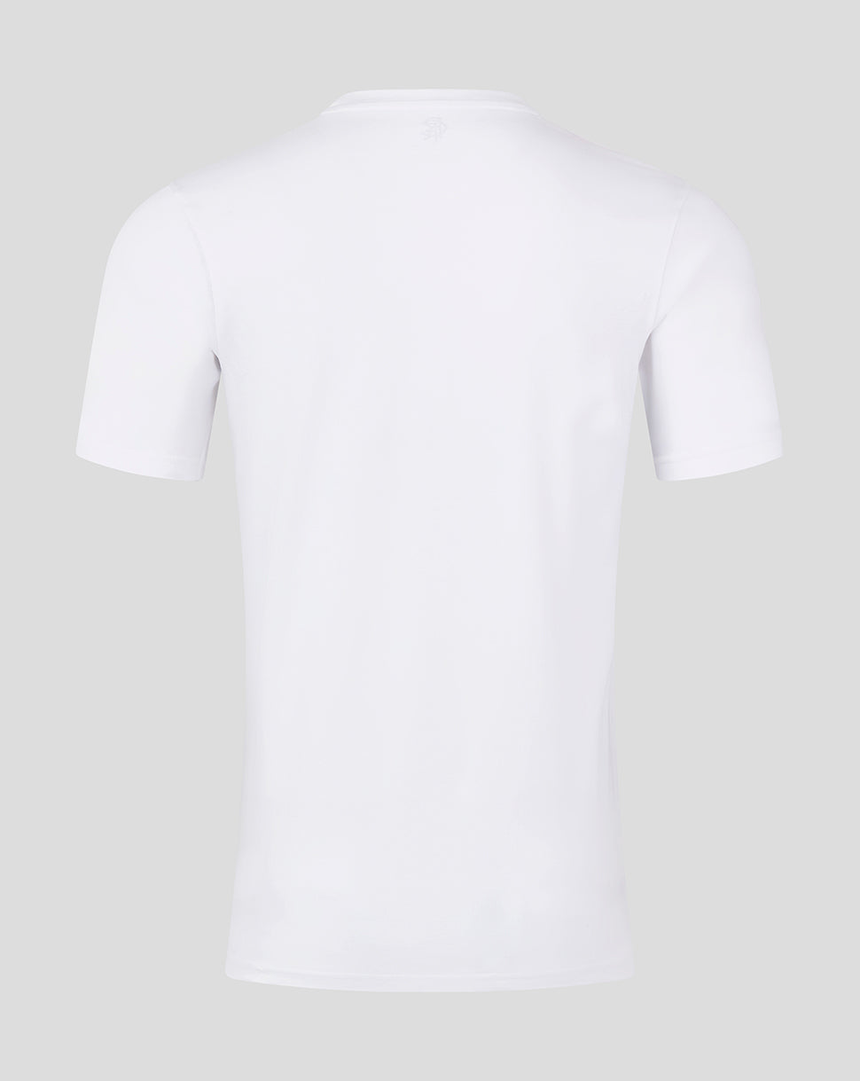 Prenda superior Rangers Hombre Core Fan Crest – Blanco - Blanco