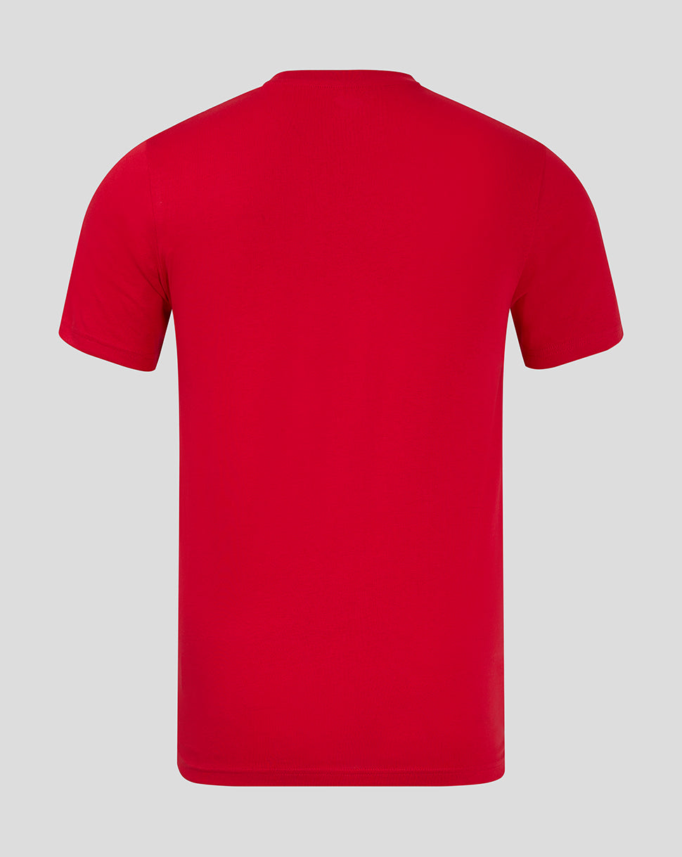Saracens Men's Core Crest T-Shirt - Red