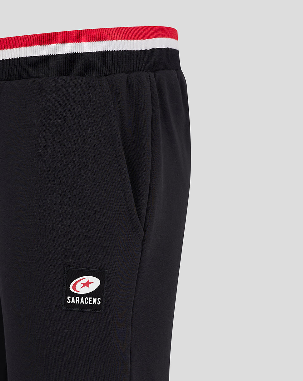 Pantalón de chándal Classic Saracens de hombre – Negro - Negro