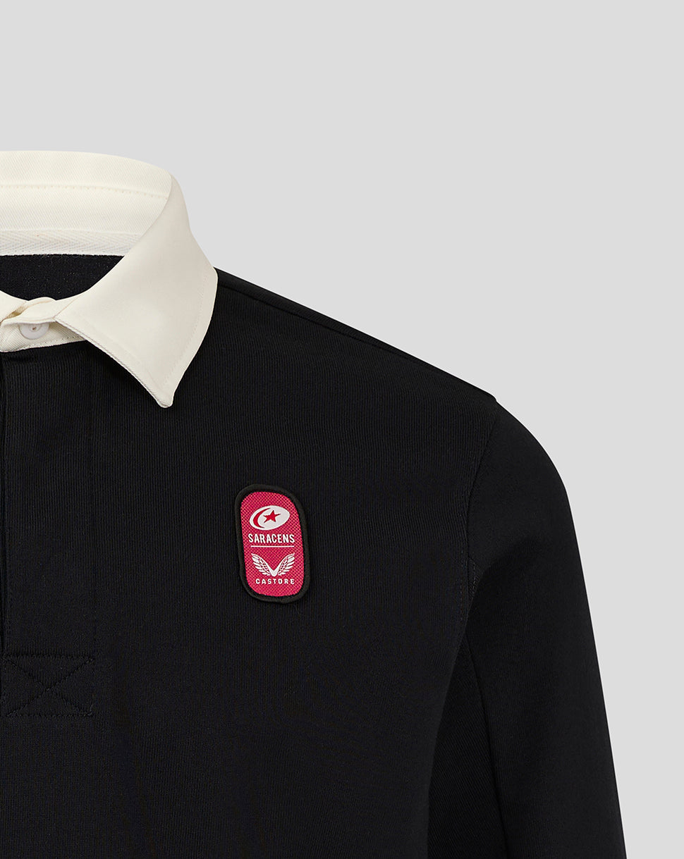 Saracens Men's Dual Branded Rugby Jersey