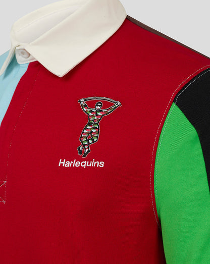 Harlequins Men's Retro Rugby Shirt