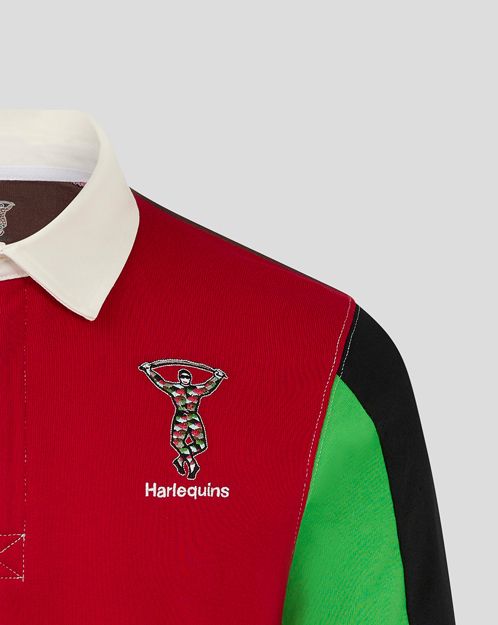 Harlequins Men's Retro Rugby Shirt