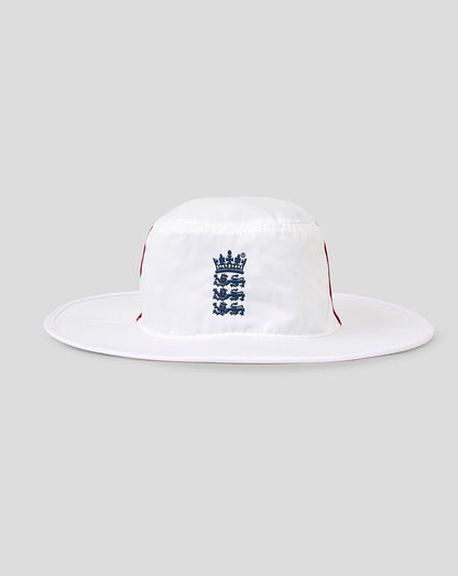 Junior England Cricket 25/26 Test Shirt + Wide Brim Hat
