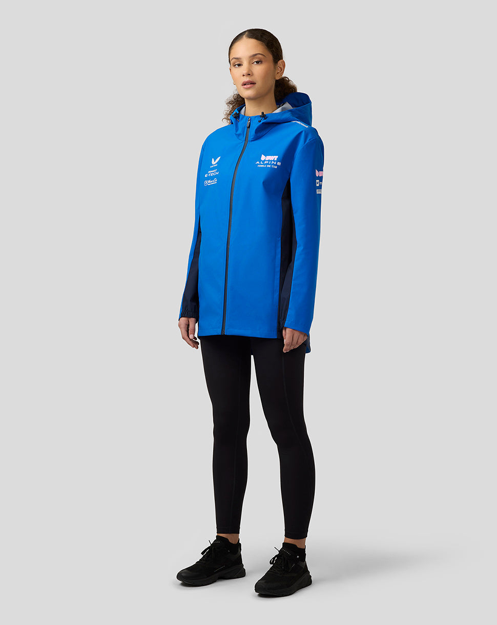 Bwt Alpine Formula One Team’s Official Water Resistant Jacket - Lapis Blue