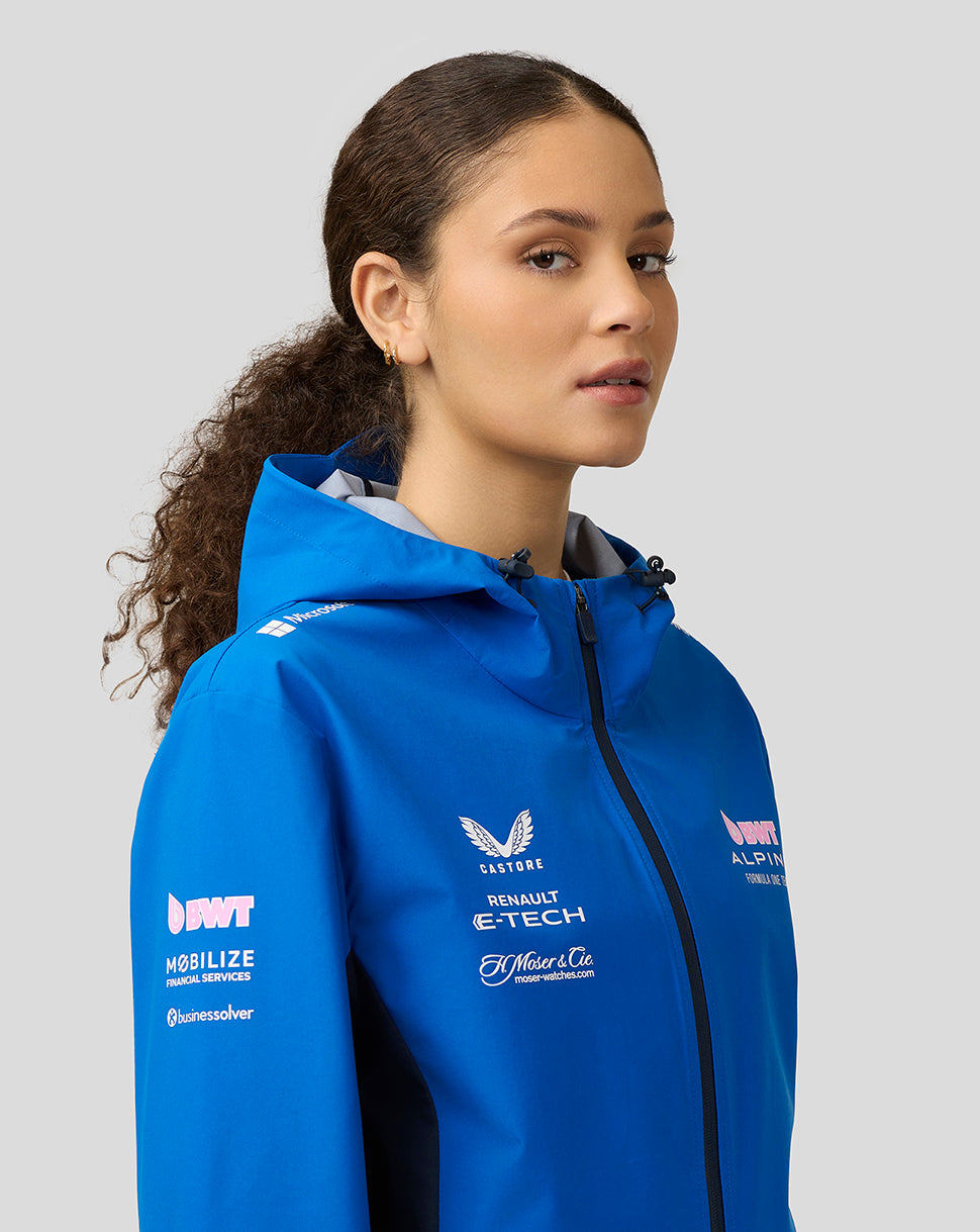 Bwt Alpine Formula One Team’s Official Water Resistant Jacket - Lapis Blue