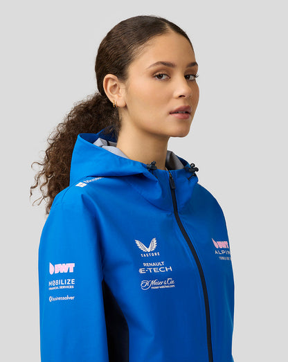Bwt Alpine Formula One Team’s Official Water Resistant Jacket - Lapis Blue