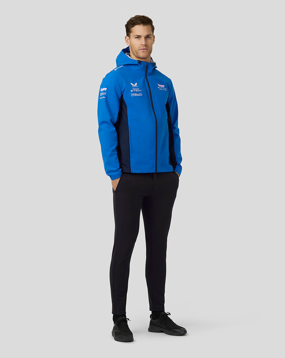 Bwt Alpine Formula One Team’s Official Water Resistant Jacket - Lapis Blue