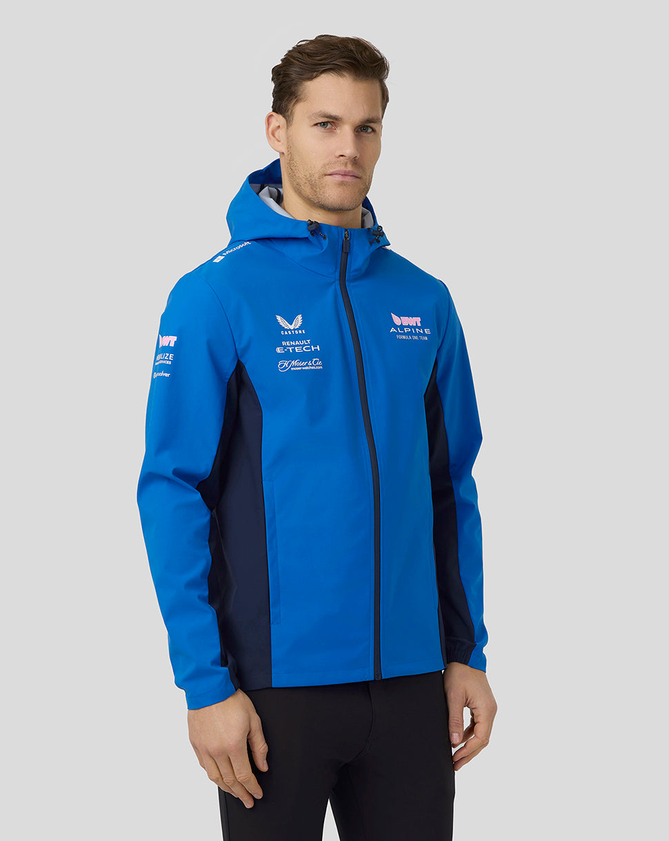 Bwt Alpine Formula One Team’s Official Water Resistant Jacket - Lapis Blue