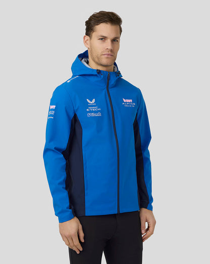 Bwt Alpine Formula One Team’s Official Water Resistant Jacket - Lapis Blue