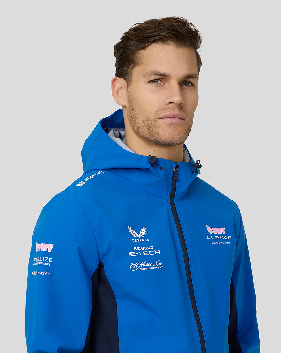 Bwt Alpine Formula One Team’s Official Water Resistant Jacket - Lapis Blue