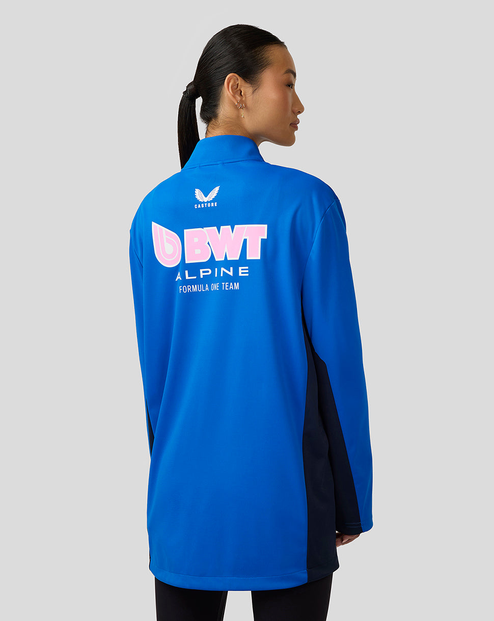 Bwt Alpine Formula One Team’s Official Unisex Soft Shell Jacket - Lapis Blue