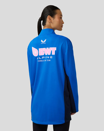 Bwt Alpine Formula One Team’s Official Unisex Soft Shell Jacket - Lapis Blue