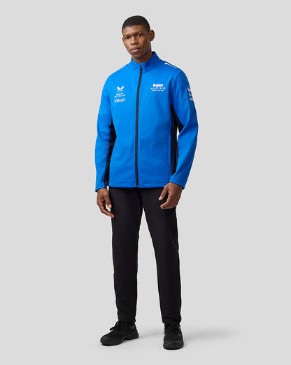 Bwt Alpine Formula One Team’s Official Unisex Soft Shell Jacket - Lapis Blue