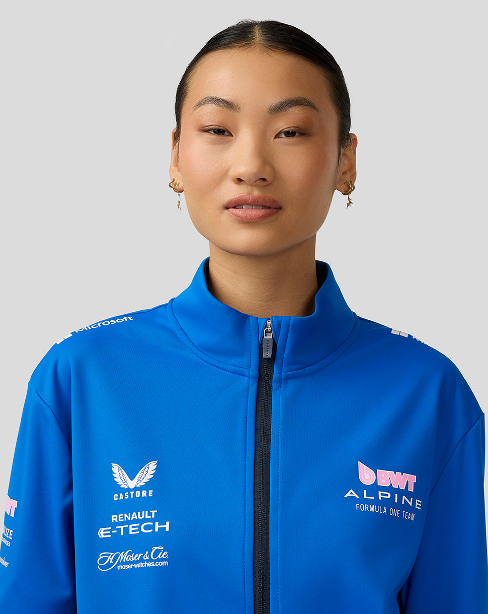 Bwt Alpine Formula One Team’s Official Unisex Soft Shell Jacket - Lapis Blue