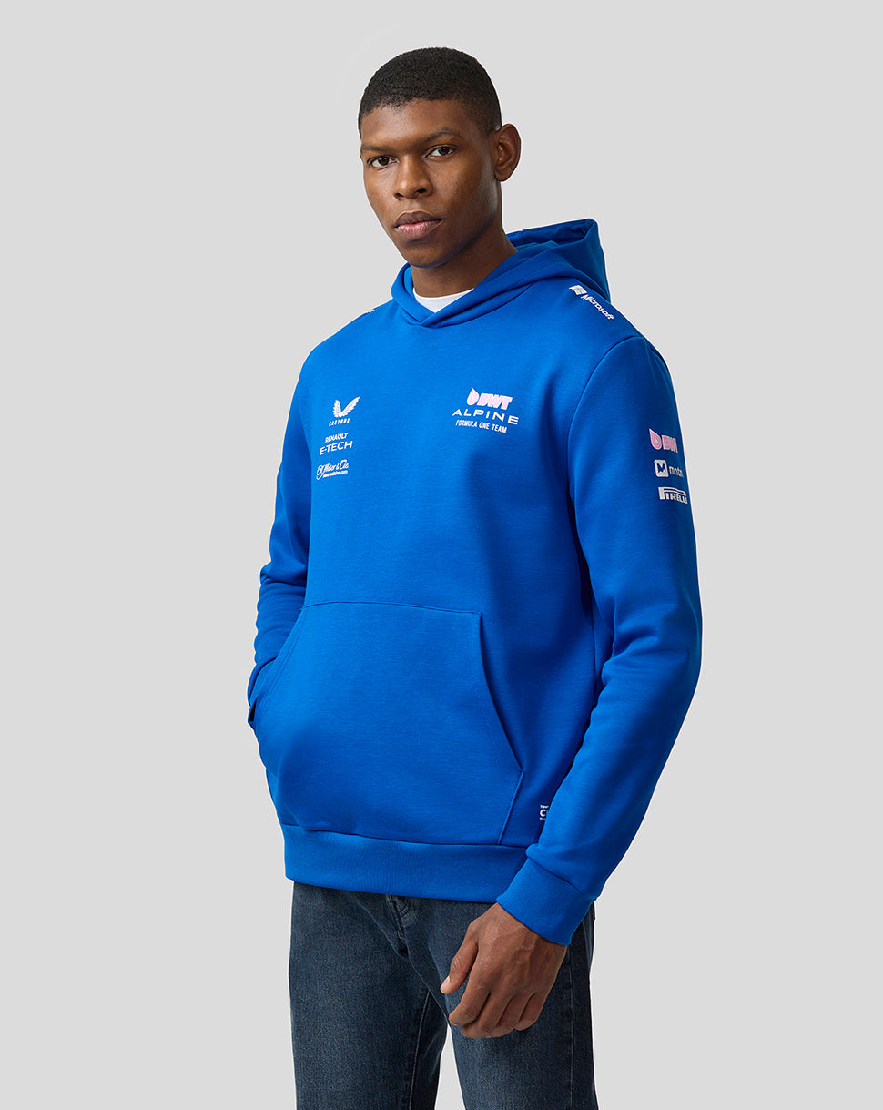 Bwt Alpine Formula One Team’S Unisex Official Pullover Hoodie - Lapis Blue